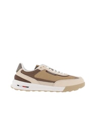 TOMMY HILFIGER RETRO RUNNER Trampki ze sk&oacute;ry i materiału - Buty męskie