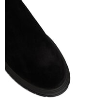 TOMMY HILFIGER HILFIGER SUEDE Zamszowe botki zapinane na zamek czarny - Buty męskie - 4