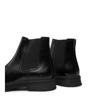 TOMMY HILFIGER HILFIGER ABRASIV WAR Sk&oacute;rzane botki w stylu Chelsea czarny - Buty męskie - 4