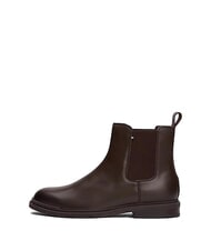 TOMMY HILFIGER FLEXIBLE HILFIGER Męskie sk&oacute;rzane botki do kostki - Buty męskie