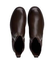TOMMY HILFIGER FLEXIBLE HILFIGER Męskie sk&oacute;rzane botki do kostki brązowy - Buty męskie - 3