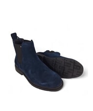 TOMMY HILFIGER FLEXIBLE HILFIGER Zamszowe botki niebieski - Buty męskie - 4