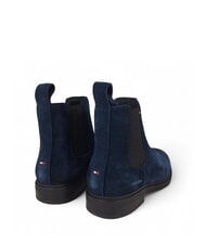 TOMMY HILFIGER FLEXIBLE HILFIGER Zamszowe botki niebieski - Buty męskie - 3