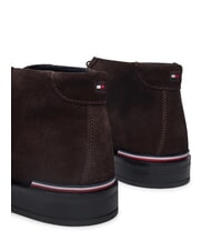 TOMMY HILFIGER CORE RWB HILFIGER Zamszowe botki brązowy - Buty męskie - 4