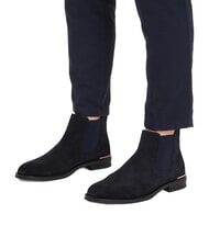 TOMMY HILFIGER CORE RWB HILFIGER Zamszowe botki niebieski - Buty męskie - 6