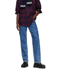 TOMMY HILFIGER TH JEANS Sk&oacute;rzane botki na platformie z zamkiem błyskawicznym czarny - Buty damskie - 6