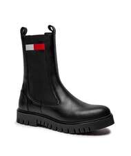 TOMMY HILFIGER TH JEANS Sk&oacute;rzane botki - Buty damskie