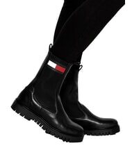 TOMMY HILFIGER TH JEANS Sk&oacute;rzane botki czarny - Buty damskie - 5