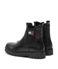 TOMMY HILFIGER TH JEANS Sk&oacute;rzane botki czarny - Buty damskie - 3