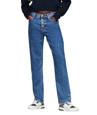 TOMMY HILFIGER TOMMY JEANS Sk&oacute;rzane trampki biały/srebrny - Buty damskie - 6