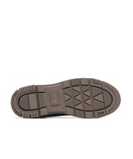TOMMY HILFIGER TH JEANS  Wysokie sk&oacute;rzane botki szary - Buty damskie - 7