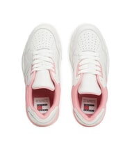 TOMMY HILFIGER TJW NEW BASKET Sk&oacute;rzane trampki r&oacute;żowy - Buty damskie - 5