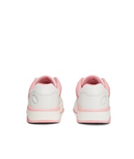 TOMMY HILFIGER TJW NEW BASKET Sk&oacute;rzane trampki r&oacute;żowy - Buty damskie - 6