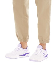 TOMMY HILFIGER TJW NEW BASKET Sk&oacute;rzane trampki fioletowy - Buty damskie - 6