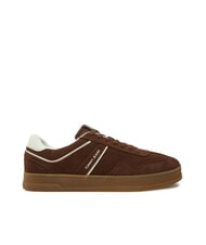 TOMMY HILFIGER THE GREENWICH Trampki ze sk&oacute;ry zamszowej - Buty męskie