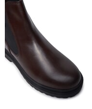 TOMMY HILFIGER TOMMY JEANS CHELSEA LEATHER  Sk&oacute;rzane botki brązowy - Buty męskie - 4