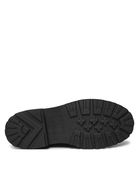 TOMMY JEANS CHELSEA LEATHER  Sk&oacute;rzane botki brązowy - Buty męskie