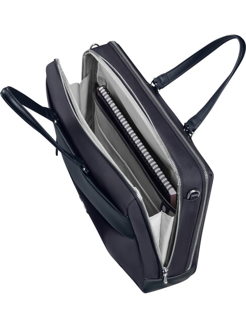 ZALIA 3.0  Teczka na laptopa 15,6" CIEMNOGRANATOWY - Teczki robocze