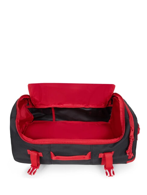 CARRY PACK Torba plecak na laptopa 17" kontrast szkarłatny - Plecaki szkolne i rekreacyjne