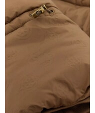 GUESS NEW DAISY Kurtka puchowa z kapturem sprany taupe multi - Kurtki puchowe damskie - 3
