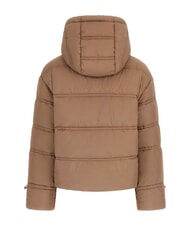 GUESS NEW DAISY Kurtka puchowa z kapturem sprany taupe multi - Kurtki puchowe damskie - 6