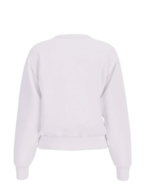 STUDDED LOVE Bluza z okrągłym dekoltem i nadrukiem ćwiek&oacute;w czysto biały - Bluzy damskie