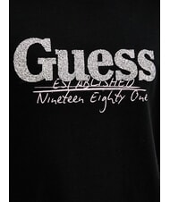 GUESS TOUR DATES Koszulka bawełniana odrzutowiec - Koszulki i topy damskie - 3
