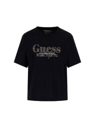 GUESS TOUR DATES Koszulka bawełniana odrzutowiec - Koszulki i topy damskie - 4
