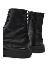 CALVIN KLEIN CK Sk&oacute;rzane botki sznurowane ck czarny - Buty męskie - 4