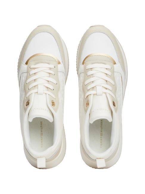 MONOGRAM RUNNER Adidasy kość słoniowa/szary duch/czarny - Buty damskie