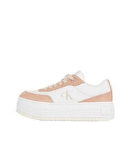 CALVIN KLEIN BOLD FLATF LOW LACE Adidasy biały - Buty damskie - 2