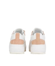 CALVIN KLEIN BOLD FLATF LOW LACE Adidasy biały - Buty damskie - 5