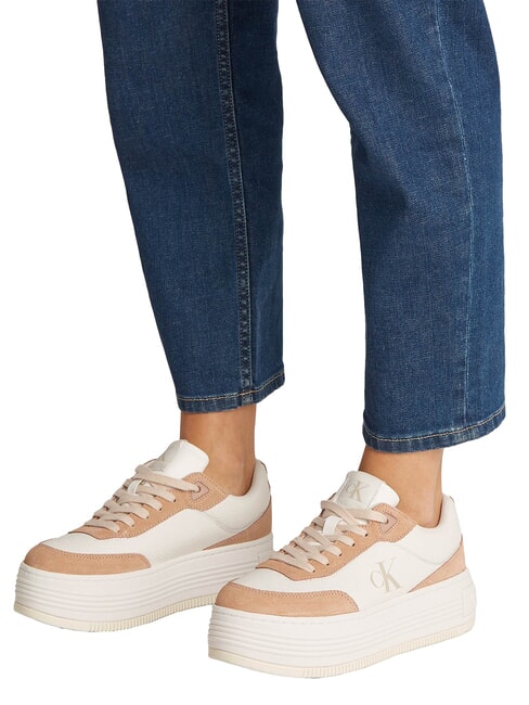 BOLD FLATF LOW LACE Adidasy biały - Buty damskie