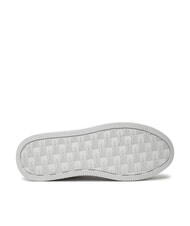 CALVIN KLEIN BOLD PLATF LOW Sk&oacute;rzane trampki biały - Buty damskie - 6