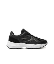 CALVIN KLEIN RETRO TENNIS MIX Adidasy czarny - Buty damskie - 2