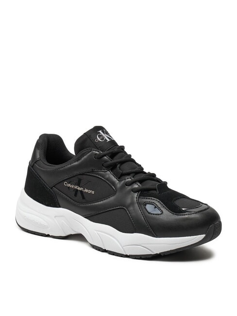 RETRO TENNIS MIX Adidasy czarny - Buty damskie