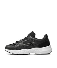 CALVIN KLEIN RETRO TENNIS MIX Adidasy czarny - Buty damskie - 4