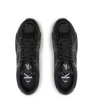 CALVIN KLEIN RETRO TENNIS MIX Adidasy czarny - Buty damskie - 5