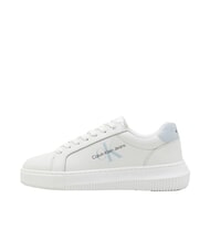 CALVIN KLEIN CK JEANS  Chunky Cupsole Sk&oacute;rzane trampki biały - Buty damskie - 3