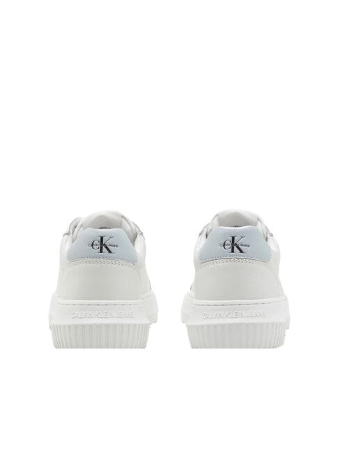 CK JEANS  Chunky Cupsole Sk&oacute;rzane trampki biały - Buty damskie