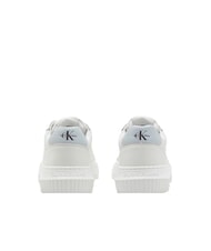 CALVIN KLEIN CK JEANS  Chunky Cupsole Sk&oacute;rzane trampki biały - Buty damskie - 5
