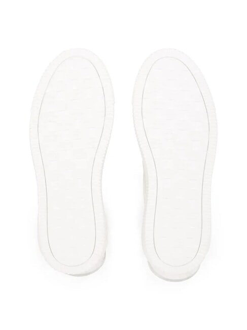CK JEANS  Chunky Cupsole Sk&oacute;rzane trampki biały - Buty damskie