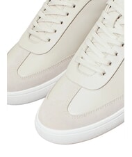 CALVIN KLEIN LP CUPSOLE LACE UP Sk&oacute;rzane trampki brązowy - Buty damskie - 4