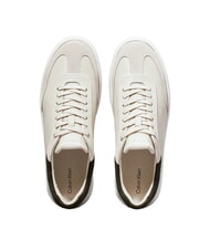 CALVIN KLEIN LP CUPSOLE LACE UP Sk&oacute;rzane trampki brązowy - Buty damskie - 5