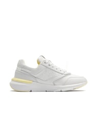 CALVIN KLEIN EPI MONO MIX Sk&oacute;rzane trampki biały - Buty damskie - 4