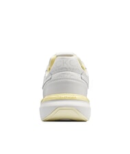 CALVIN KLEIN EPI MONO MIX Sk&oacute;rzane trampki biały - Buty damskie - 6