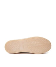 CALVIN KLEIN CUPSOLE LACE UP PEARL Sk&oacute;rzane trampki biały - Buty damskie - 7