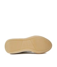 CALVIN KLEIN WEDGE MONO Sk&oacute;rzane trampki biały - Buty damskie - 7