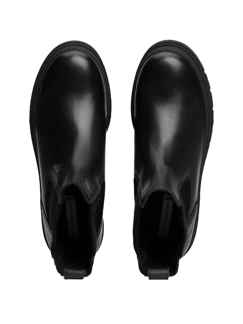 TH Sk&oacute;rzane botki w stylu Chelsea czarny - Buty damskie