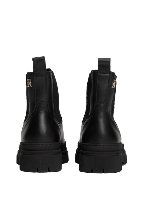 TH Sk&oacute;rzane botki w stylu Chelsea czarny - Buty damskie